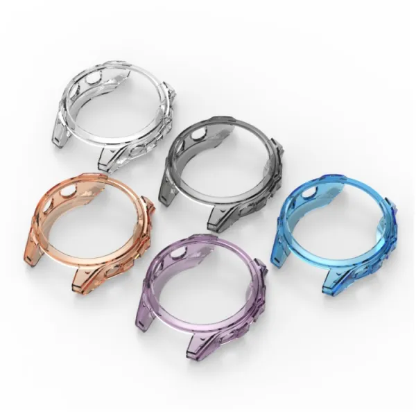 TPU HALF COVER Kryt pre Garmin Fenix 8 43mm oranžový