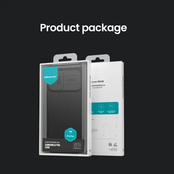 NILLKIN CAMSHIELD PRO Kryt pre Apple iPhone 16 Plus modrý