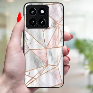 MY ART Ochranný kryt pre Xiaomi 14 PINK MARBLE (143)