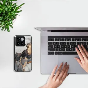 MY ART Ochranný kryt pre Xiaomi 14 GREY MARBLE (140)