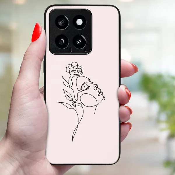 MY ART Ochranný kryt pre Xiaomi 14 ROSE GIRL (198)