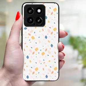 MY ART Ochranný kryt pre Xiaomi 14 ORANGE TERRAZZO (165)
