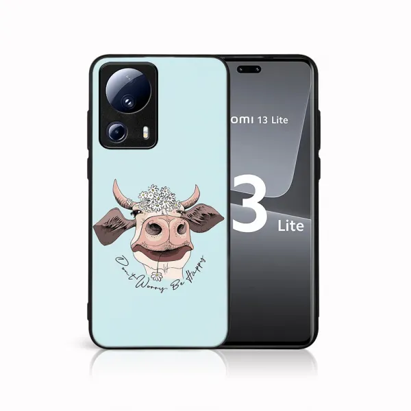 MY ART Ochranný kryt pre Xiaomi 13 Lite HAPPY COW (181)