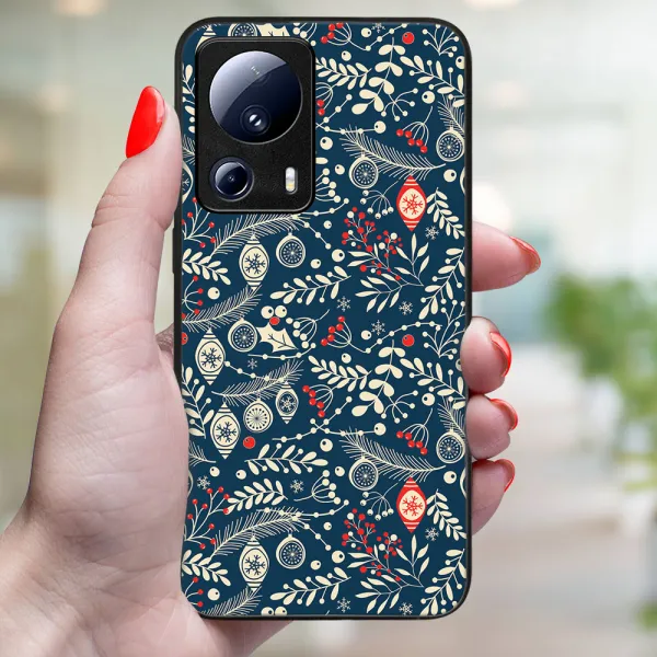 MY ART Kryt s vianočným dizajnom Xiaomi 13 Lite MISTLETOE (070)