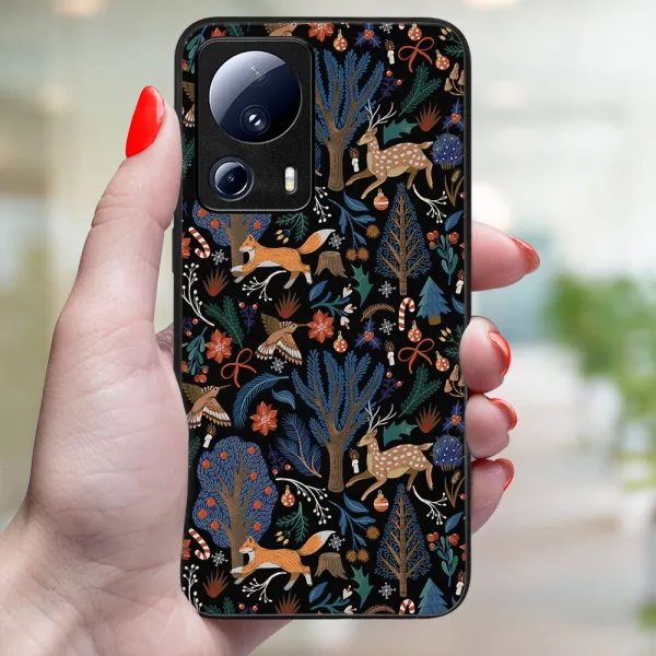 MY ART Kryt s vianočným dizajnom Xiaomi 13 Lite WINTER (071)
