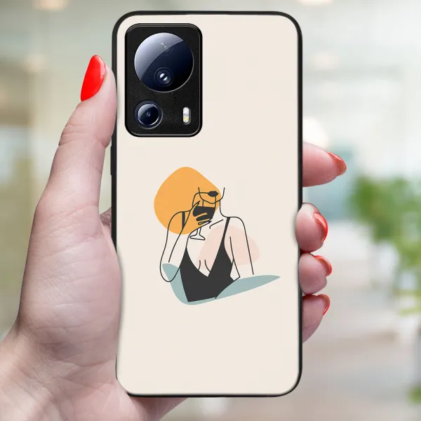 MY ART Ochranný kryt pre Xiaomi 13 Lite WOMAN (197)