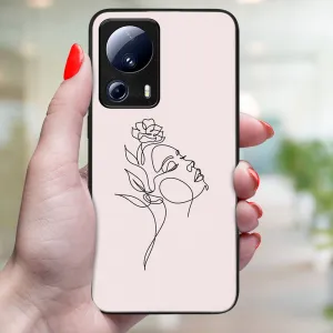 MY ART Ochranný kryt pre Xiaomi 13 Lite ROSE GIRL (198)