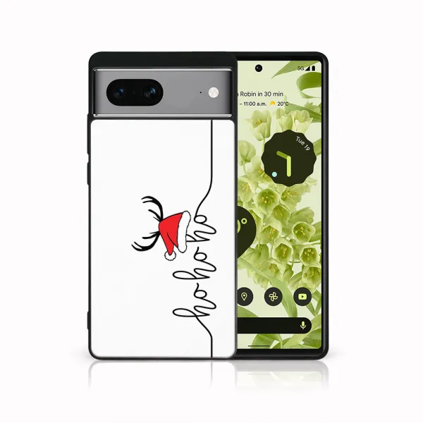 MY ART Kryt s vianočným dizajnom Google Pixel 7 HOHOHO (073)