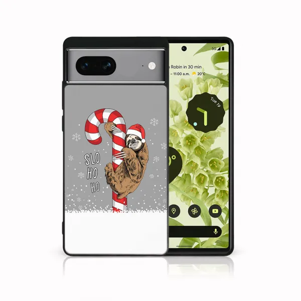 MY ART Kryt s vianočným dizajnom Google Pixel 7 CANDY (076)