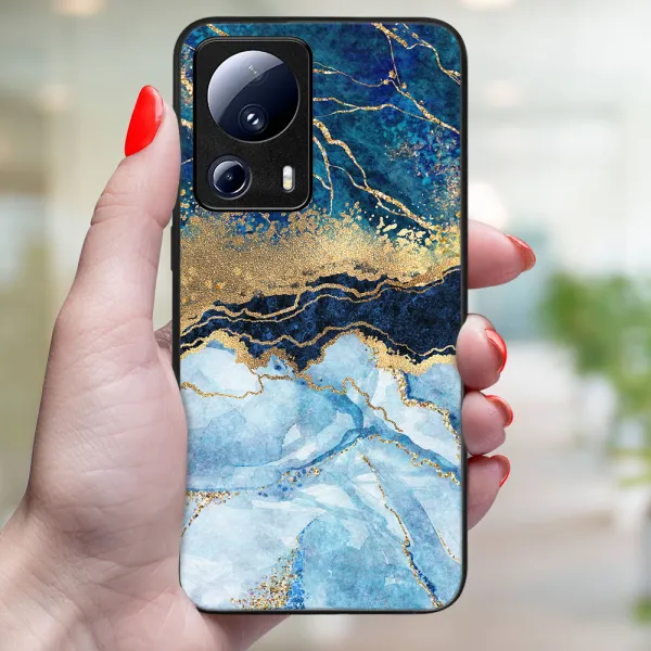 MY ART Ochranný kryt pre Xiaomi 13 Lite BLUE MARBLE (141)
