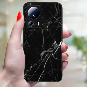 MY ART Ochranný kryt pre Xiaomi 13 Lite BLACK MARBLE (142)