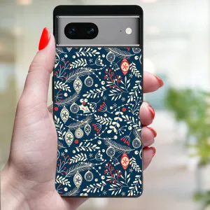 MY ART Kryt s vianočným dizajnom Google Pixel 7 MISTLETOE (070)