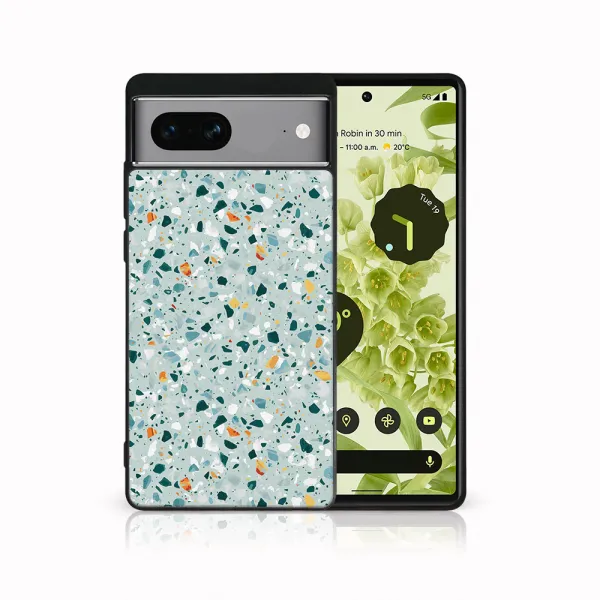 MY ART Ochranný kryt pre Google Pixel 7 BLUE TERRAZZO (164)