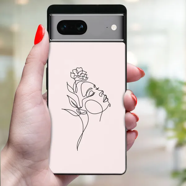 MY ART Ochranný kryt pre Google Pixel 7 ROSE GIRL (198)