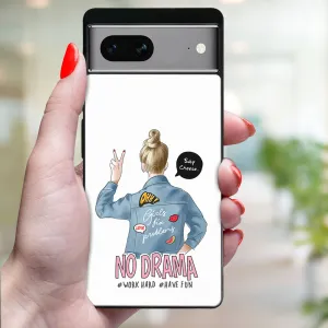 MY ART Ochranný kryt pre Google Pixel 7 NO DRAMA (138)