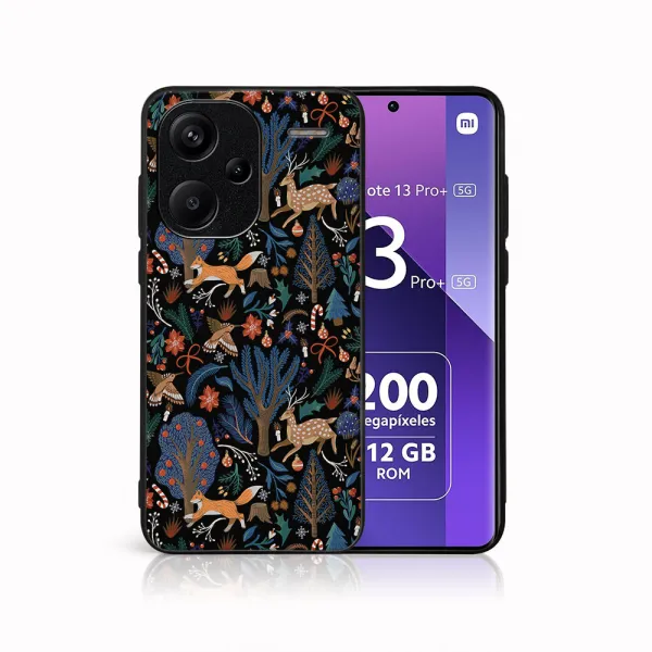 MY ART Obal s vianočným dizajnom Xiaomi Redmi Note 13 Pro+ 5G WINTER (071)