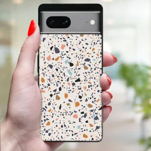 MY ART Ochranný kryt pre Google Pixel 7 BEIGE TERRAZZO (162)