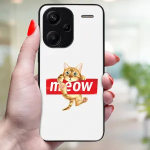 MY ART Ochranný obal pre Xiaomi Redmi Note 13 Pro+ 5G MEOW (183)