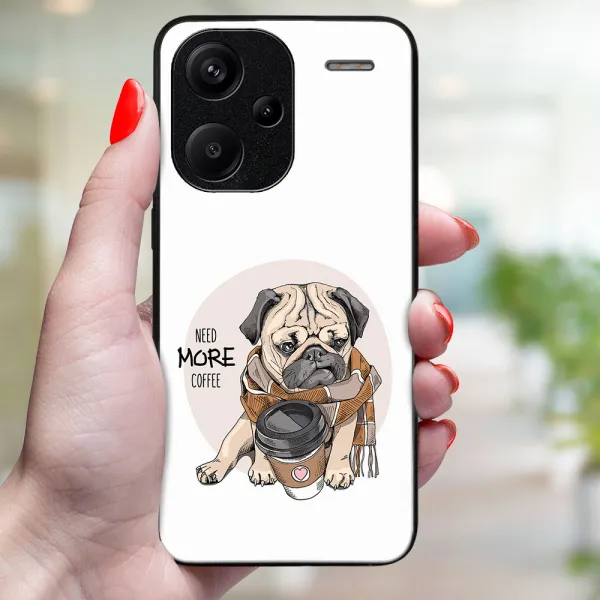 MY ART Ochranný obal pre Xiaomi Redmi Note 13 Pro+ 5G MORE COFFEE (184)