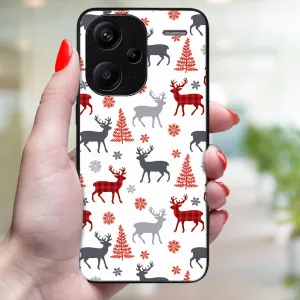 MY ART Obal s vianočným dizajnom Xiaomi Redmi Note 13 Pro+ 5G DEER (068)