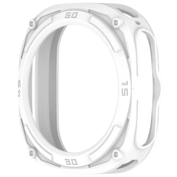 TPU HALF COVER Kryt pre Samsung Galaxy Watch Ultra / Watch Ultra 2025 biely