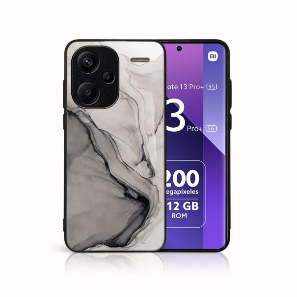 MY ART Ochranný obal pre Xiaomi Redmi Note 13 Pro+ 5G BLACK INK (146)