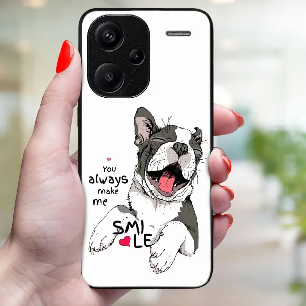MY ART Ochranný obal pre Xiaomi Redmi Note 13 Pro+ 5G SMILE (189)