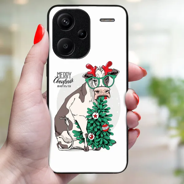MY ART Obal s vianočným dizajnom Xiaomi Redmi Note 13 Pro+ 5G MERRY CHRISTMAS (074)