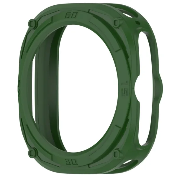 TPU HALF COVER Kryt pre Samsung Galaxy Watch Ultra / Watch Ultra 2025 zelený