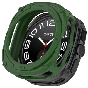 TPU HALF COVER Kryt pre Samsung Galaxy Watch Ultra / Watch Ultra 2025 zelený