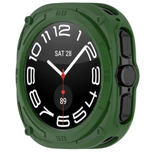 TPU HALF COVER Kryt pre Samsung Galaxy Watch Ultra / Watch Ultra 2025 zelený