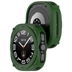 TPU HALF COVER Kryt pre Samsung Galaxy Watch Ultra / Watch Ultra 2025 zelený
