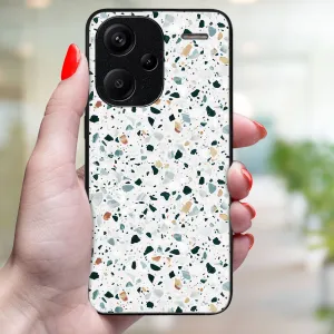 MY ART Ochranný obal pre Xiaomi Redmi Note 13 Pro+ 5G GREY TERRAZZO (163)