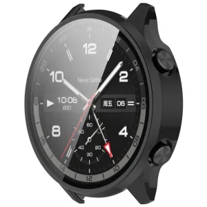 PC FULL COVER Plastový kryt so sklom pre OnePlus Watch 2R čierny