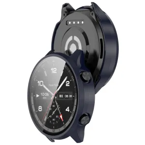 PC FULL COVER Plastový kryt so sklom pre OnePlus Watch 2R tmavomodrý