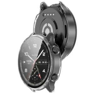 PC FULL COVER Plastový kryt so sklom pre OnePlus Watch 2R priehľadný