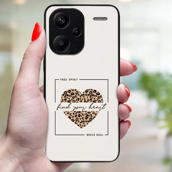 MY ART Ochranný obal pre Xiaomi Redmi Note 13 Pro+ 5G WILD HEART (241)