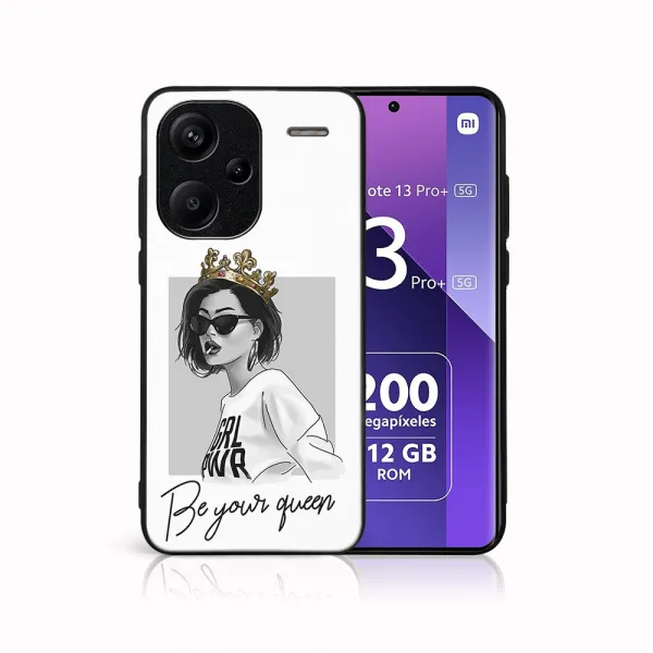 MY ART1 Ochranný obal pre Xiaomi Redmi Note 13 Pro+ 5G QUEEN (139)