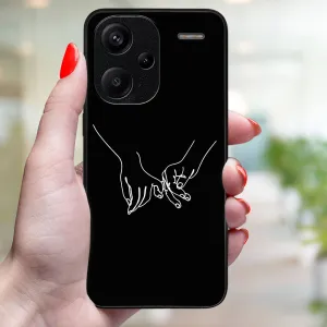 MY ART Ochranný obal pre Xiaomi Redmi Note 13 Pro+ 5G HANDS (X51)