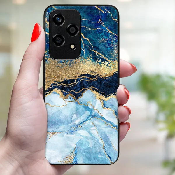 MY ART Ochranný kryt pre Honor 200 Lite BLUE MARBLE (141)