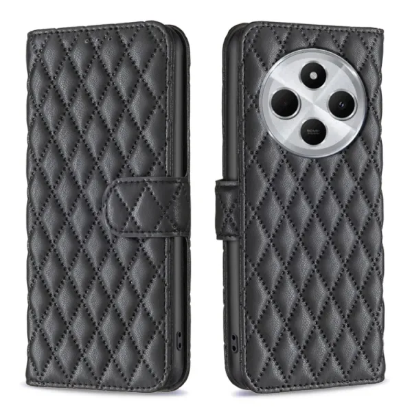 LATTICE Ochranné puzdro pre Xiaomi Redmi 14C / Poco C75 čierne
