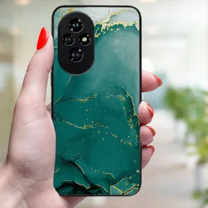 MY ART Ochranný kryt pre Honor 200 Pro GREEN MARBLE (145)