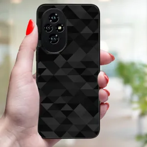 MY ART Ochranný kryt pre Honor 200 Pro BLACK TRIANGLES (232)