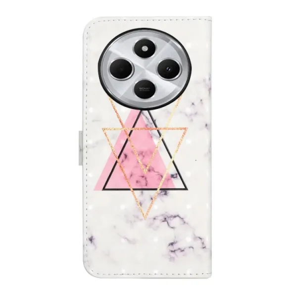 ART Peňaženkový kryt pre Xiaomi Redmi 14C / Poco C75 TRIANGLE