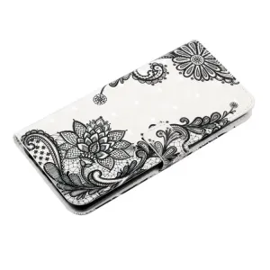 ART Peňaženkový kryt pre Xiaomi Redmi 14C / Poco C75 LACE FLOWER