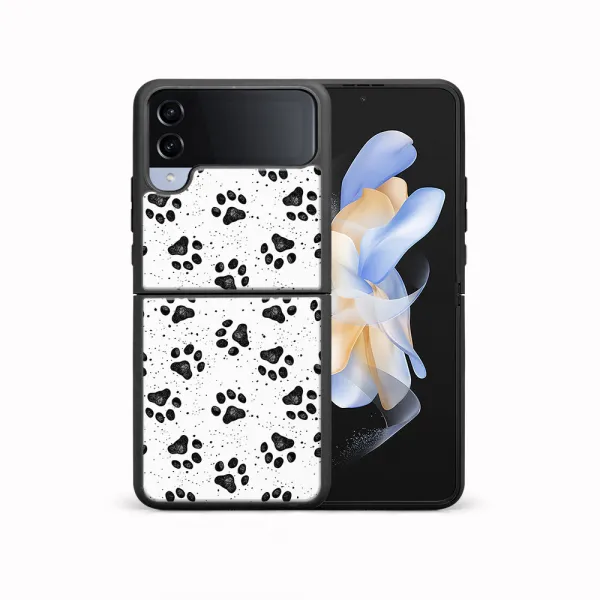 MY ART Ochranný kryt pre Samsung Galaxy Z Flip4 5G PAWS (185)