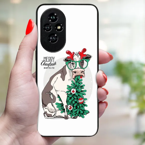 MY ART Kryt s vianočným dizajnom Honor 200 Pro MERRY CHRISTMAS (074)
