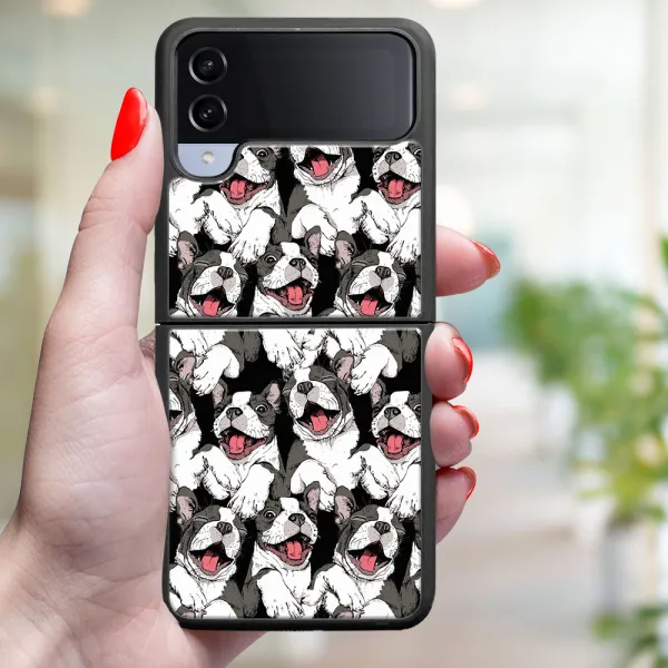 MY ART Ochranný kryt pre Samsung Galaxy Z Flip4 5G DOG (179)