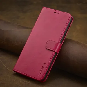 IMEEKE Peňaženkový obal pre Xiaomi Redmi 14C / Poco C75 ružový