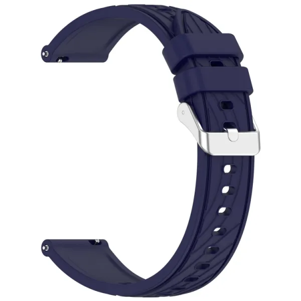PRINTY Silikónový remienok pre Garmin Forerunner 165 tmavomodrý